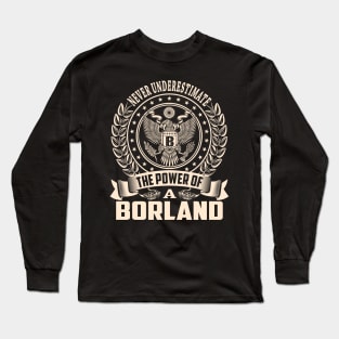 BORLAND Long Sleeve T-Shirt